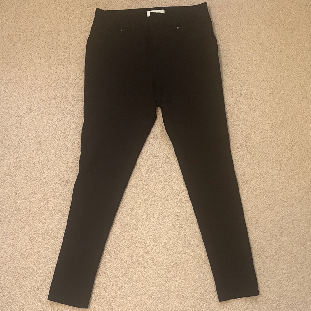 Calvin Klein Black Skinny Trousers for Women